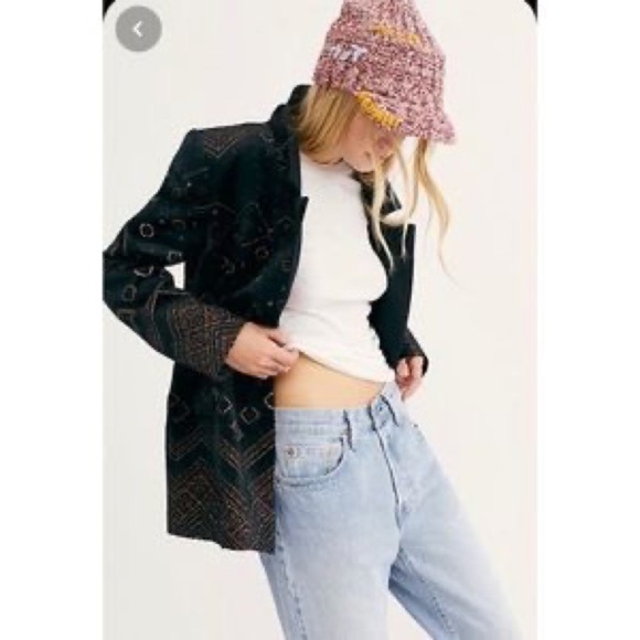 Free People Jackets & Blazers - Free People Wonder of the World Blazer M